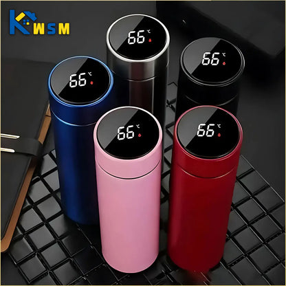 Thermos Cup "Temperature Display Stainless Steel"