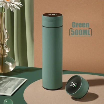 Thermos Cup "Temperature Display Stainless Steel"